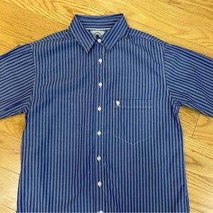 Aritzia Talula Striped Boyfriend Oxford Shirt